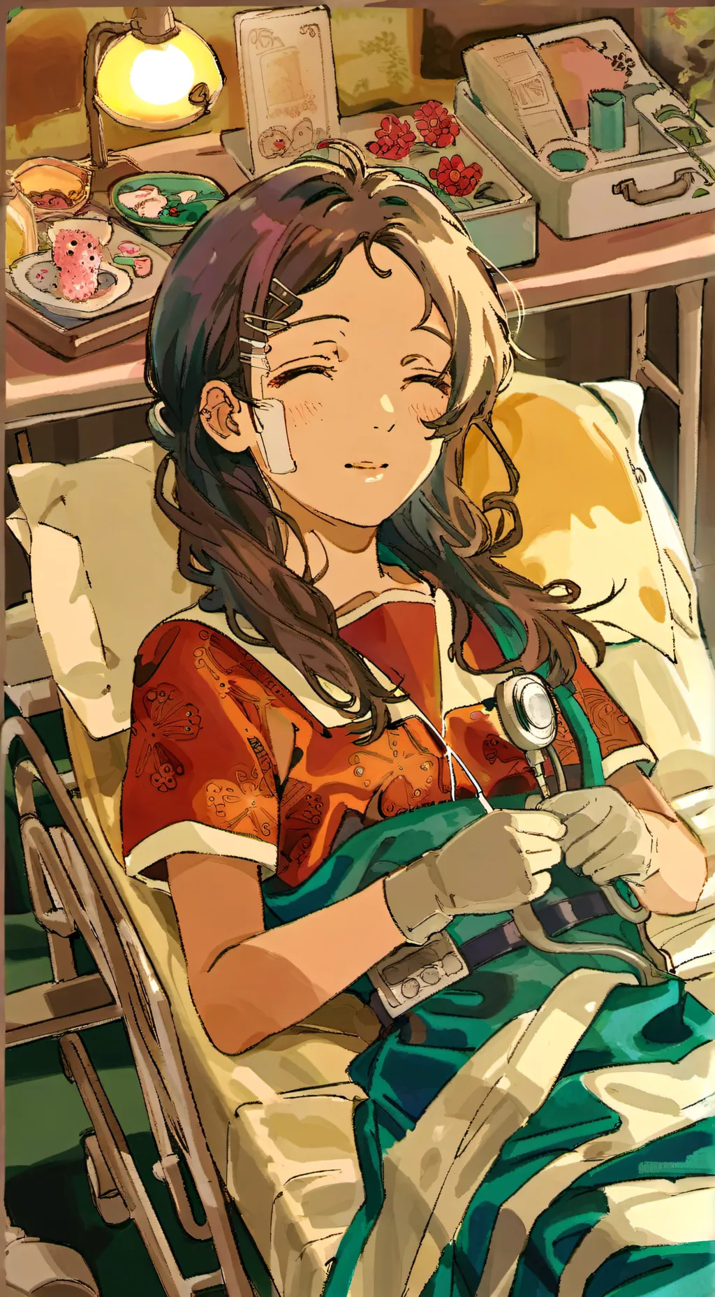 ai character: autistic sister background