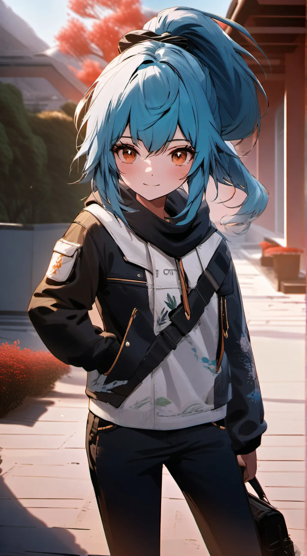 ai character: Ayumu background