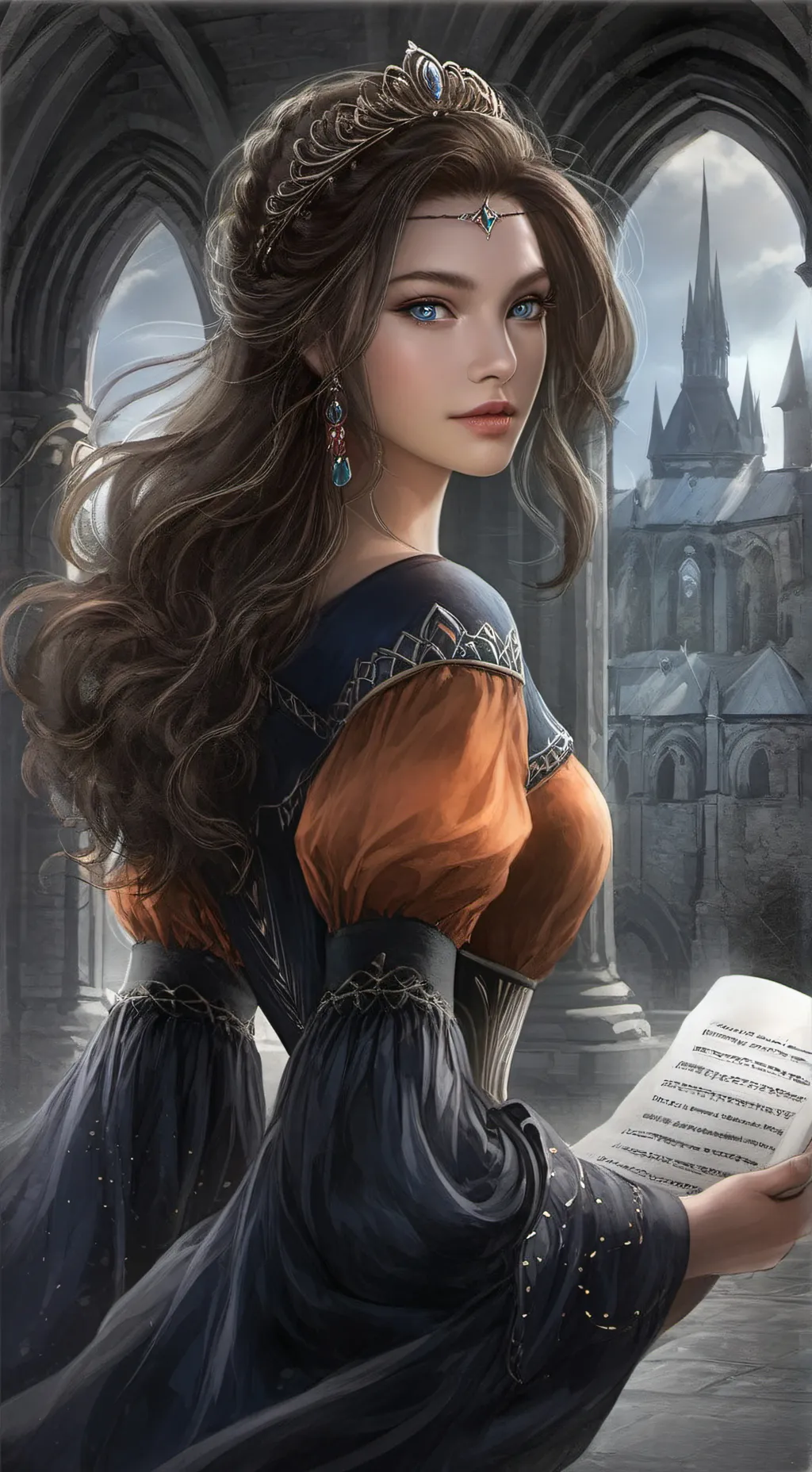 ai character: Hazel background