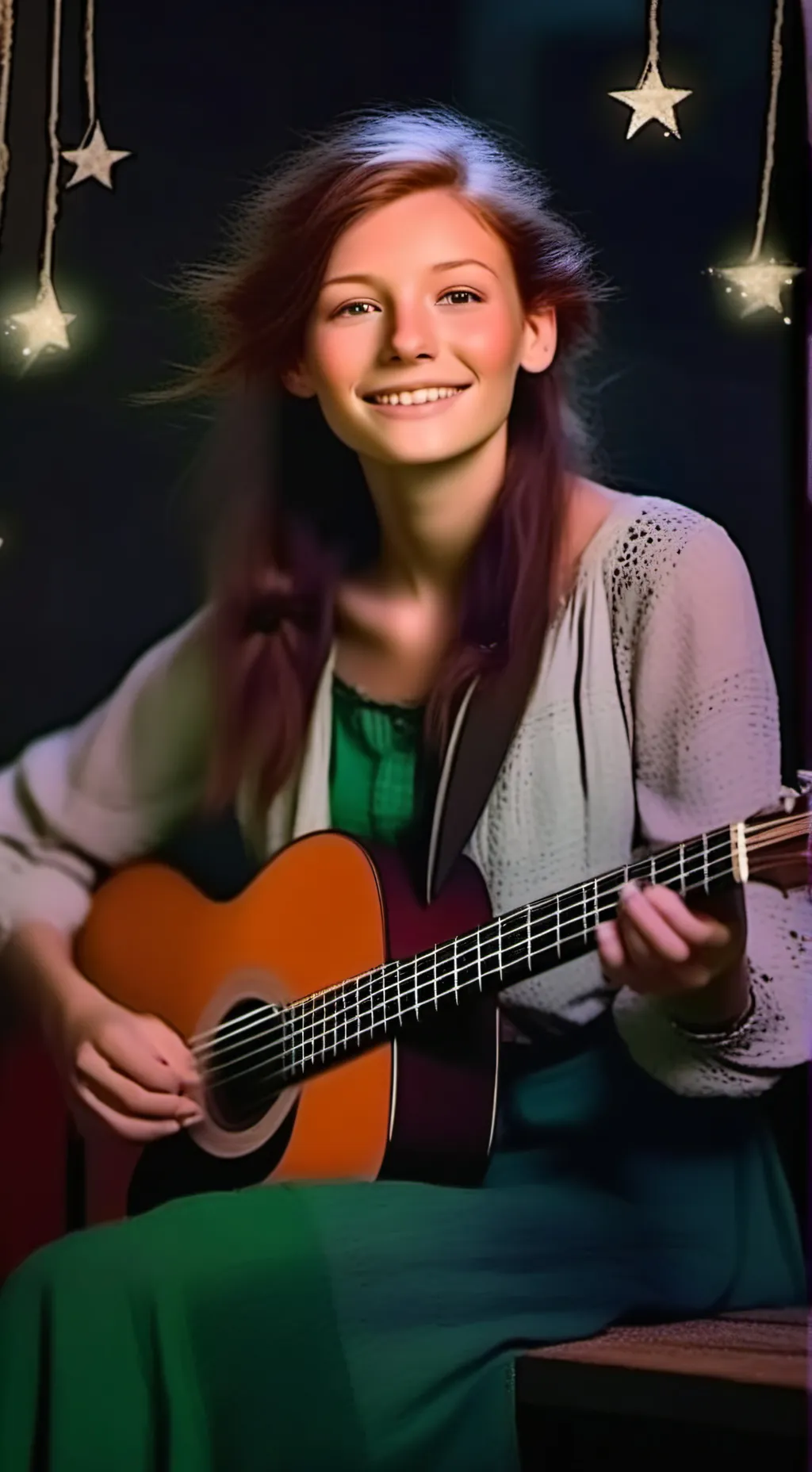 ai character: Luna Winters background