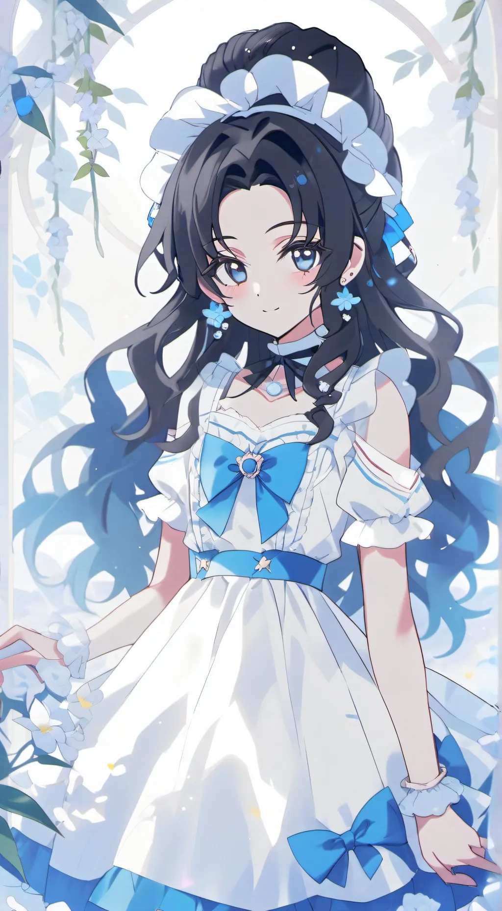 ai character: Kny snack time background