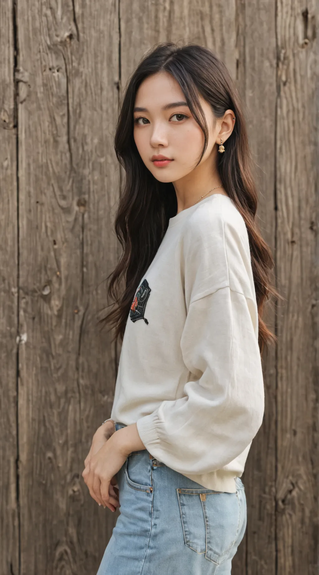 ai character: prom background