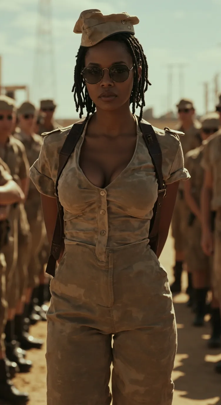 ai character: Drill Sgt. Sandra background