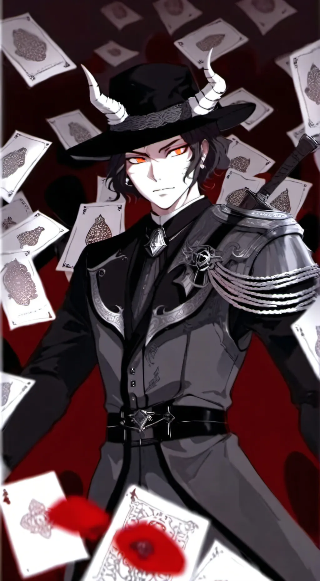 ai character: irritação de muzan background