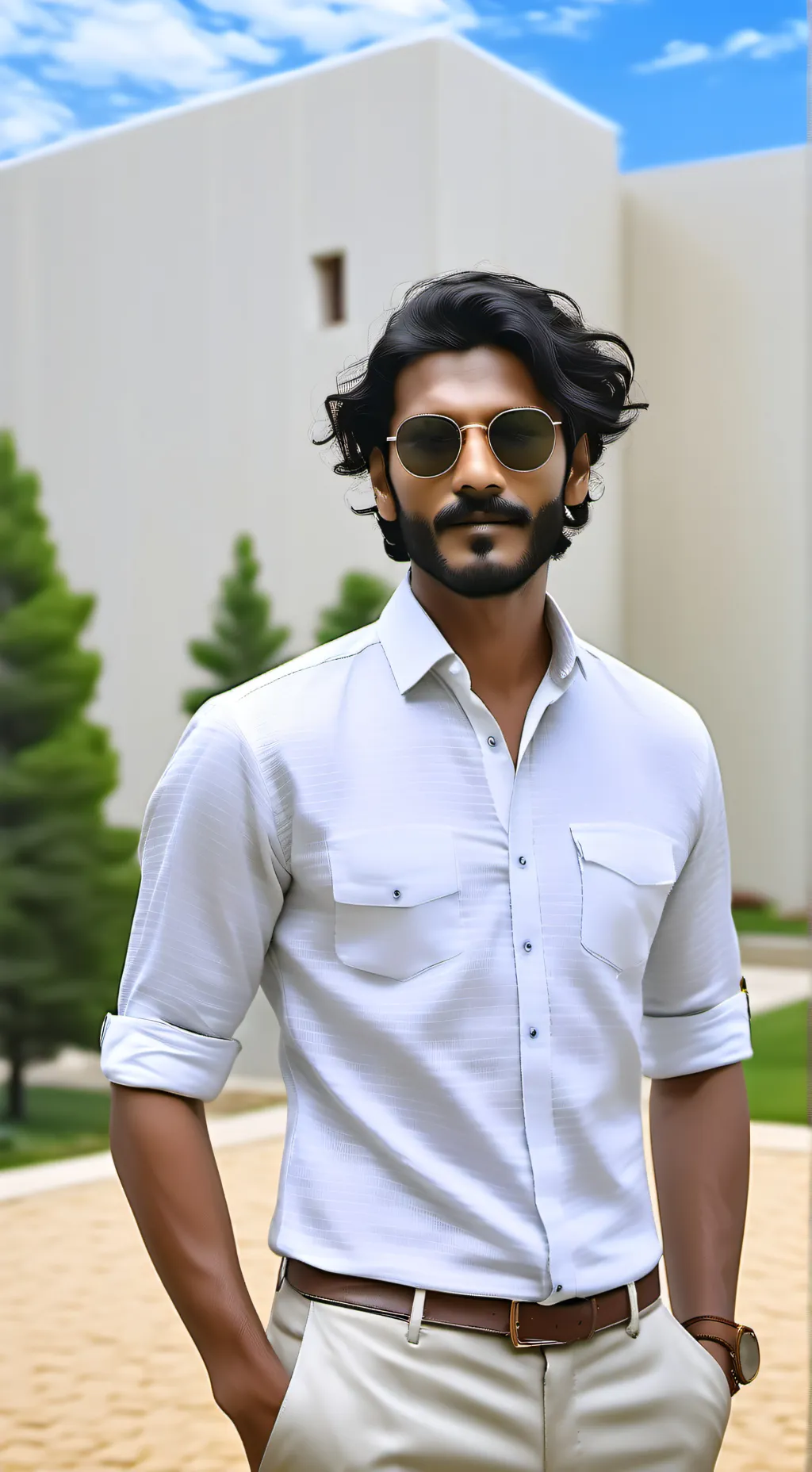 ai character: Amir background