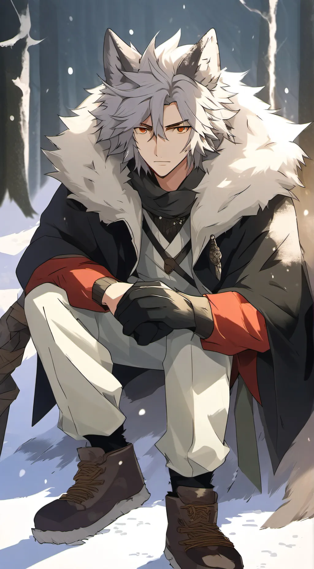 ai character: ICE  background