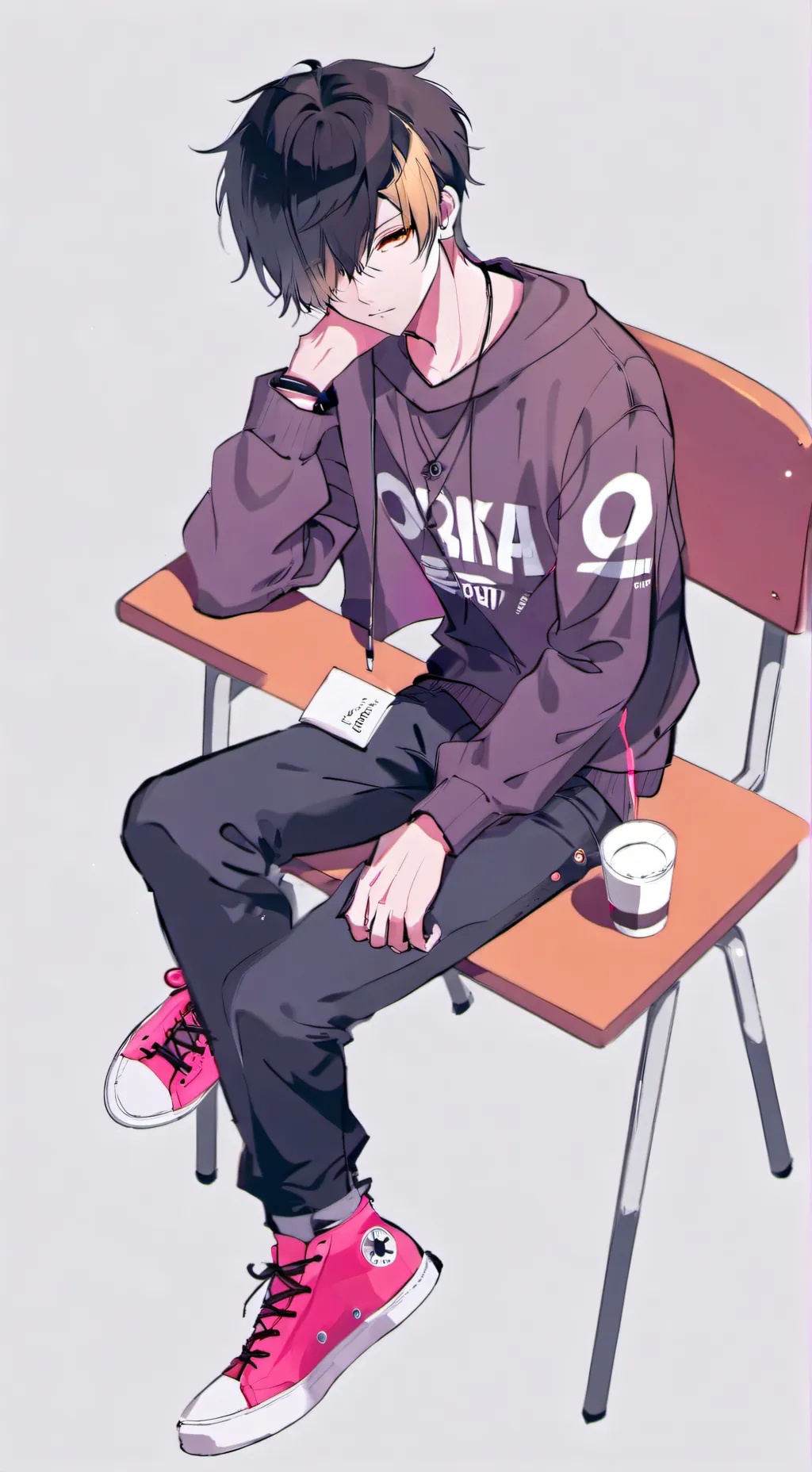 ai character: ▪︎☆Vincent▪︎☆  background