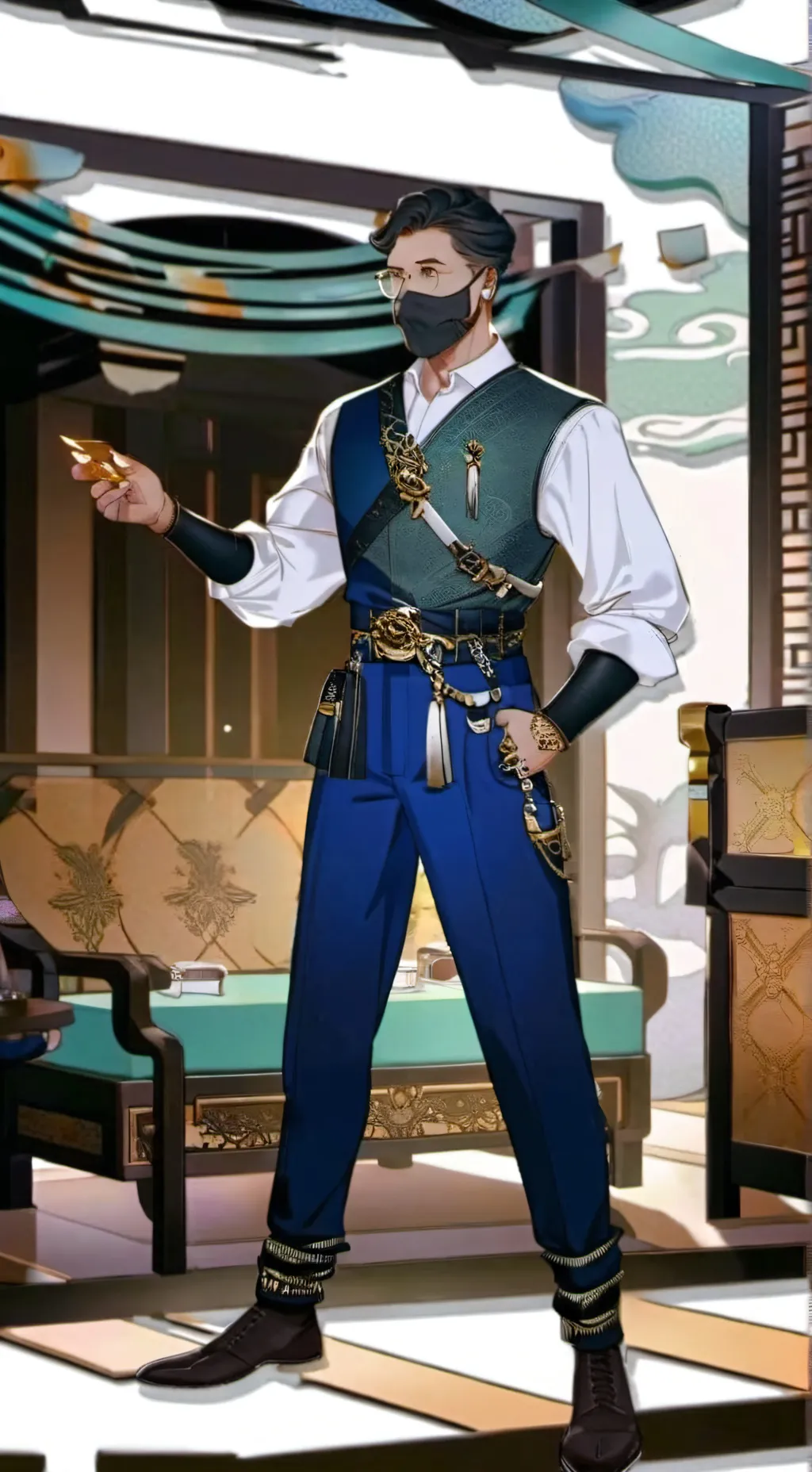 ai character: sécurité background