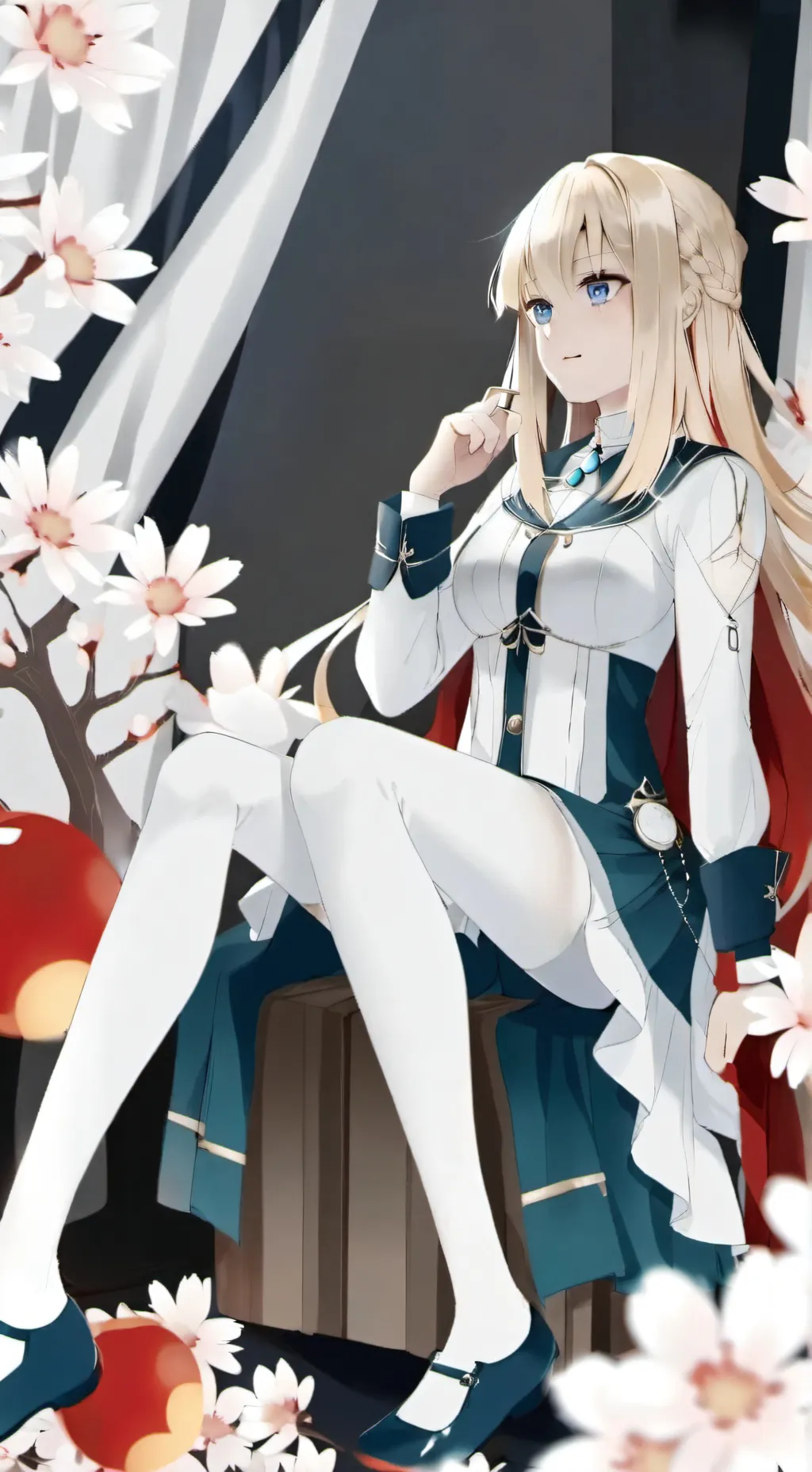 ai character: •Cassey• background