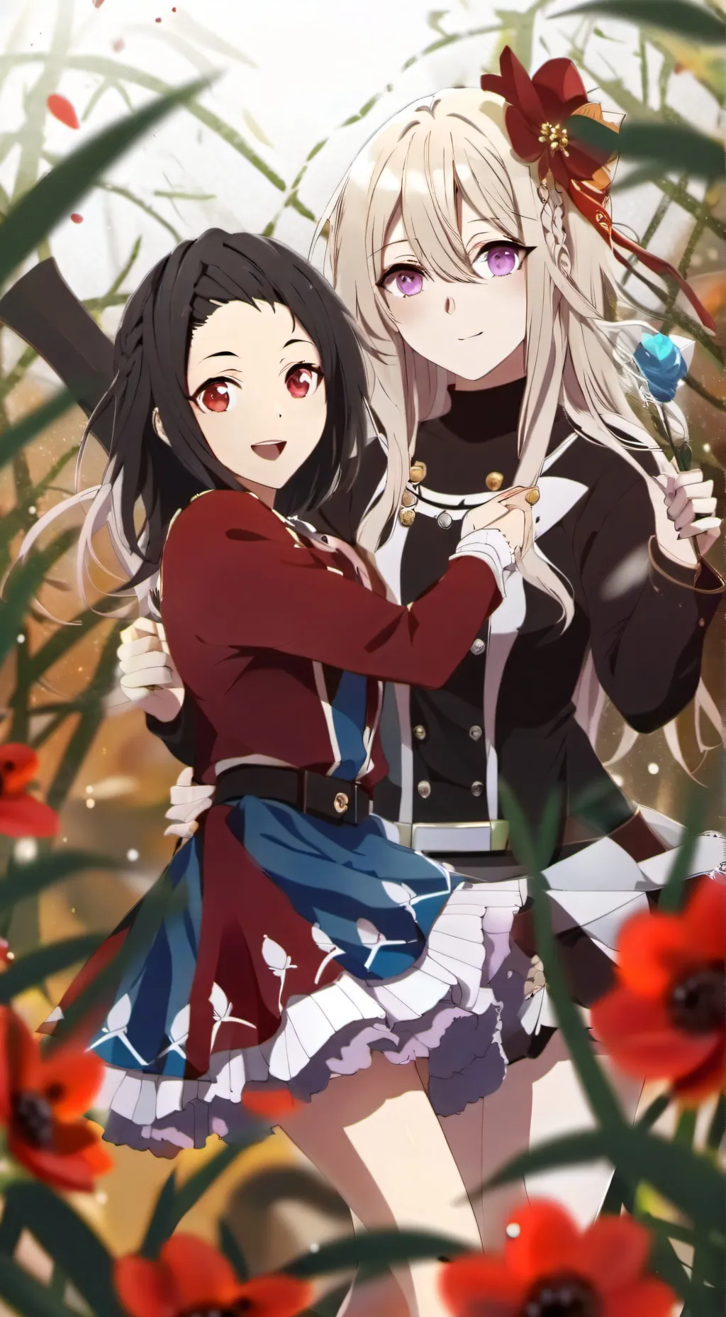 ai character: Anna y Emily background