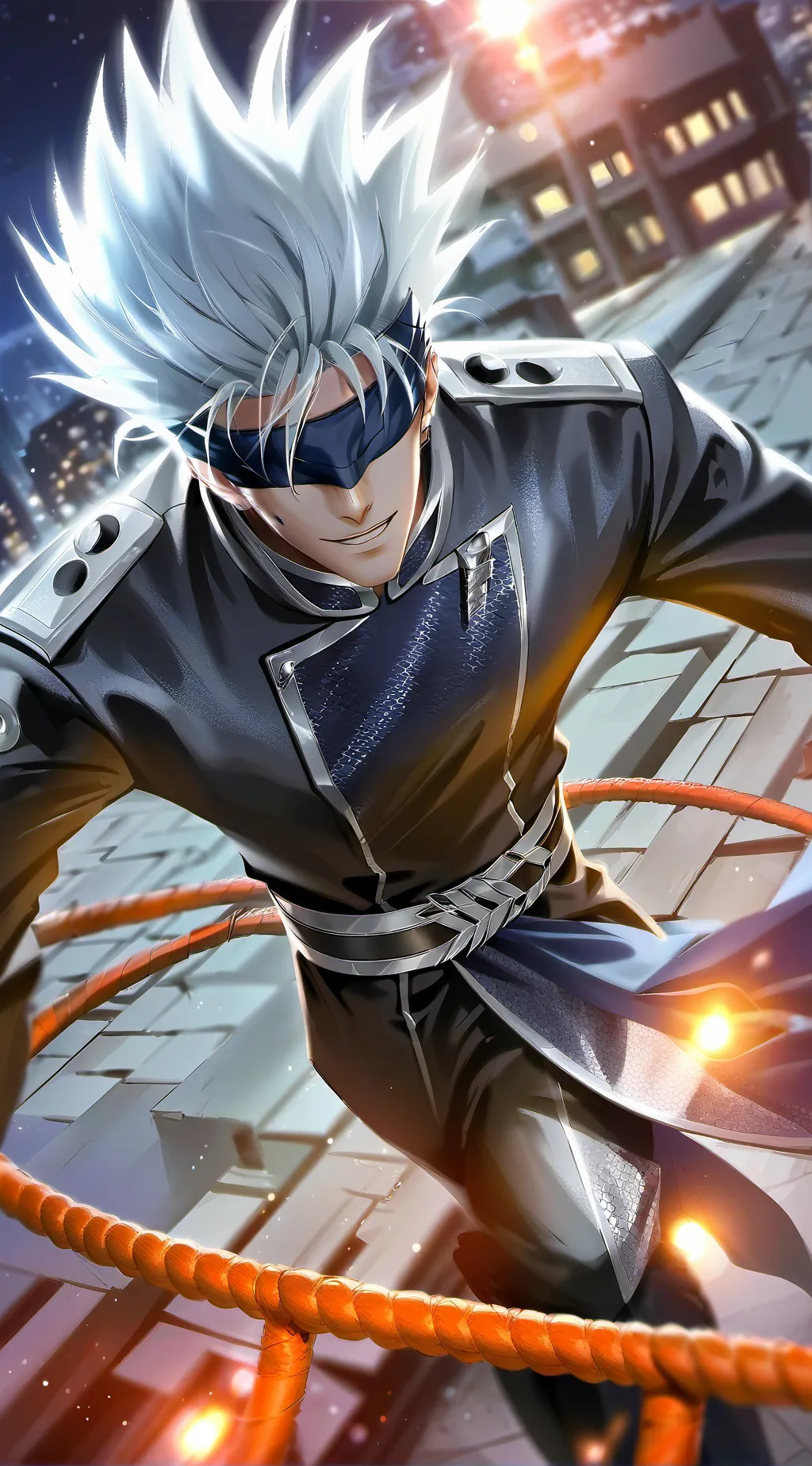 ai character: Gojo Satoru background