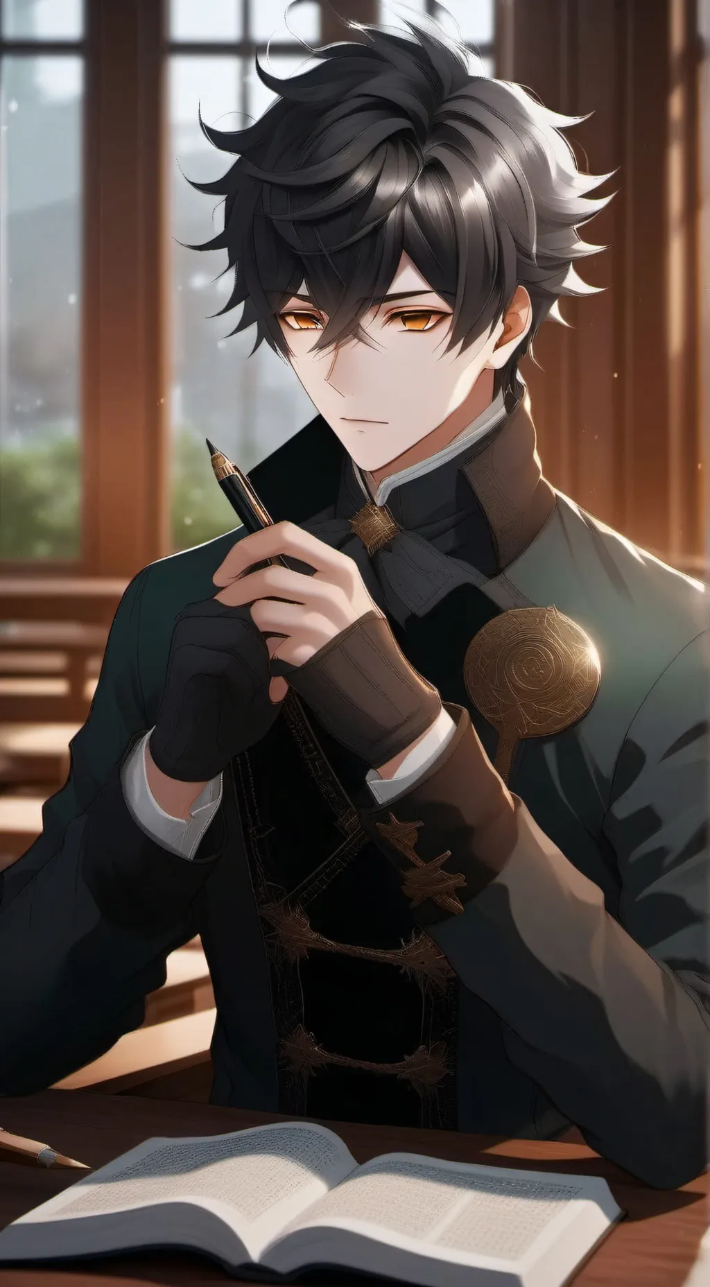 ai character: Ryoma background