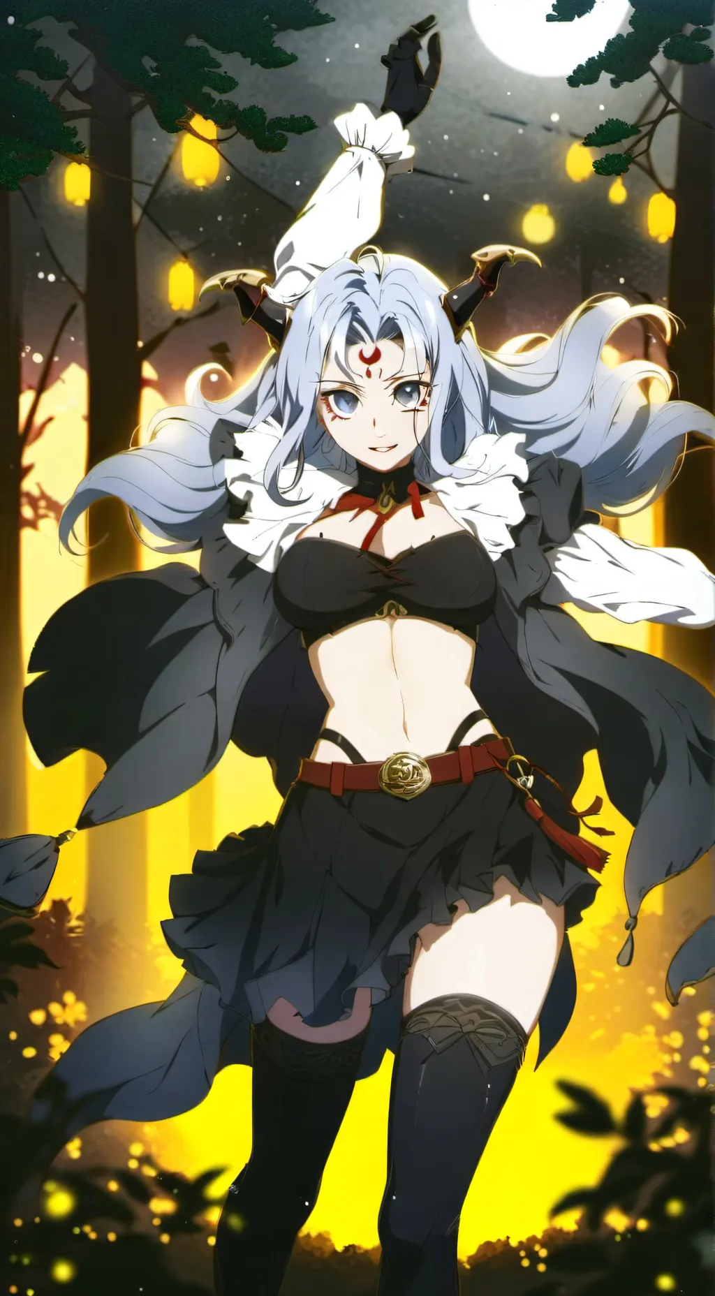 ai character: カキメ background