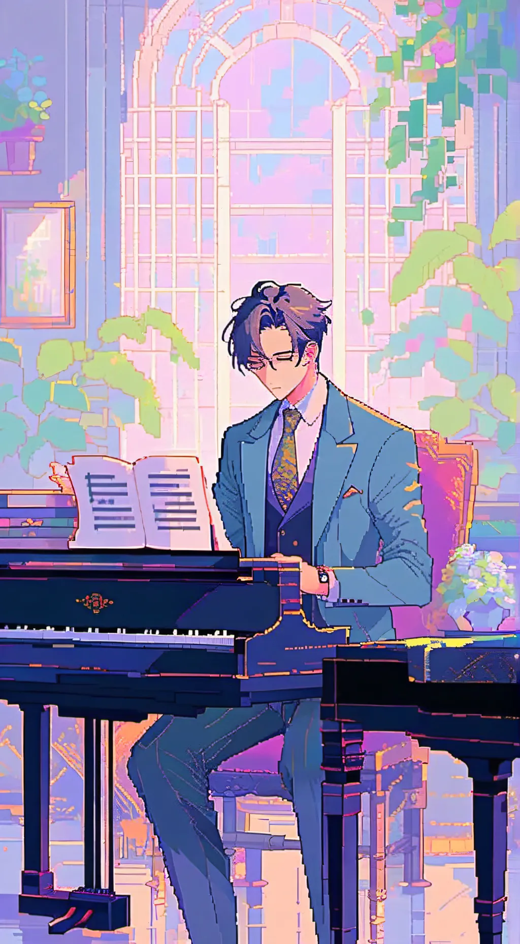 ai character: Mental hospital  background