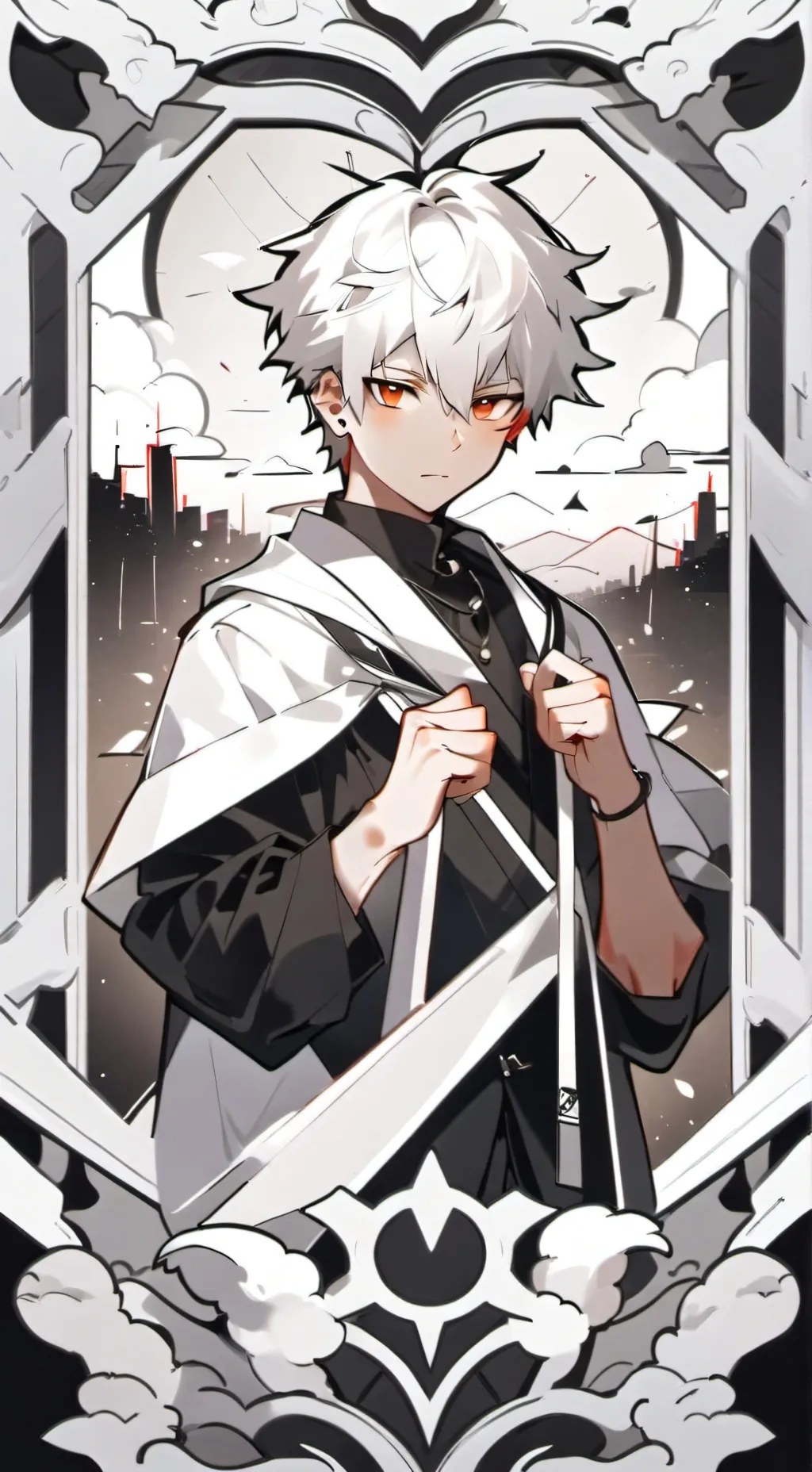 ai character: leo background