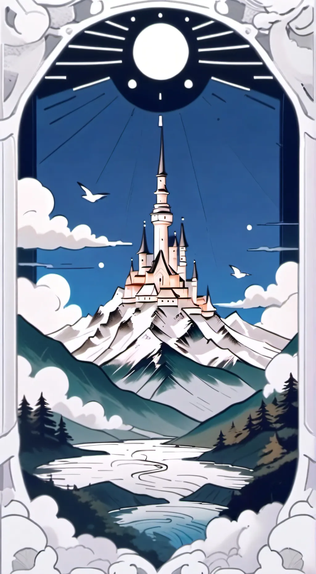 ai character: dear background