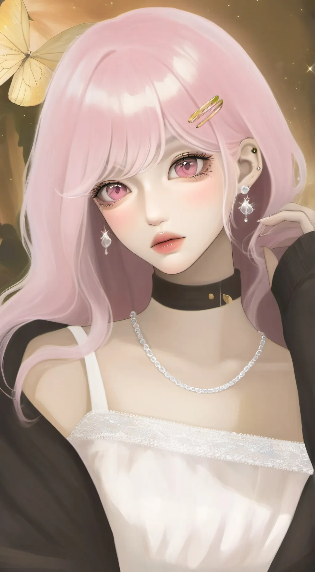 ai character: LEO♡ background