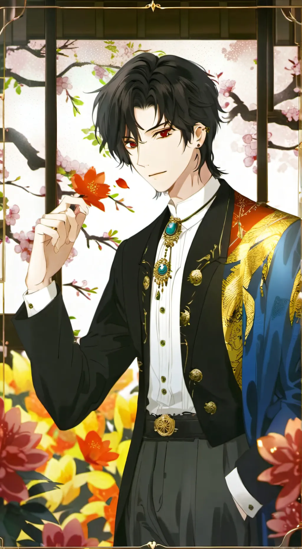 ai character: franker background