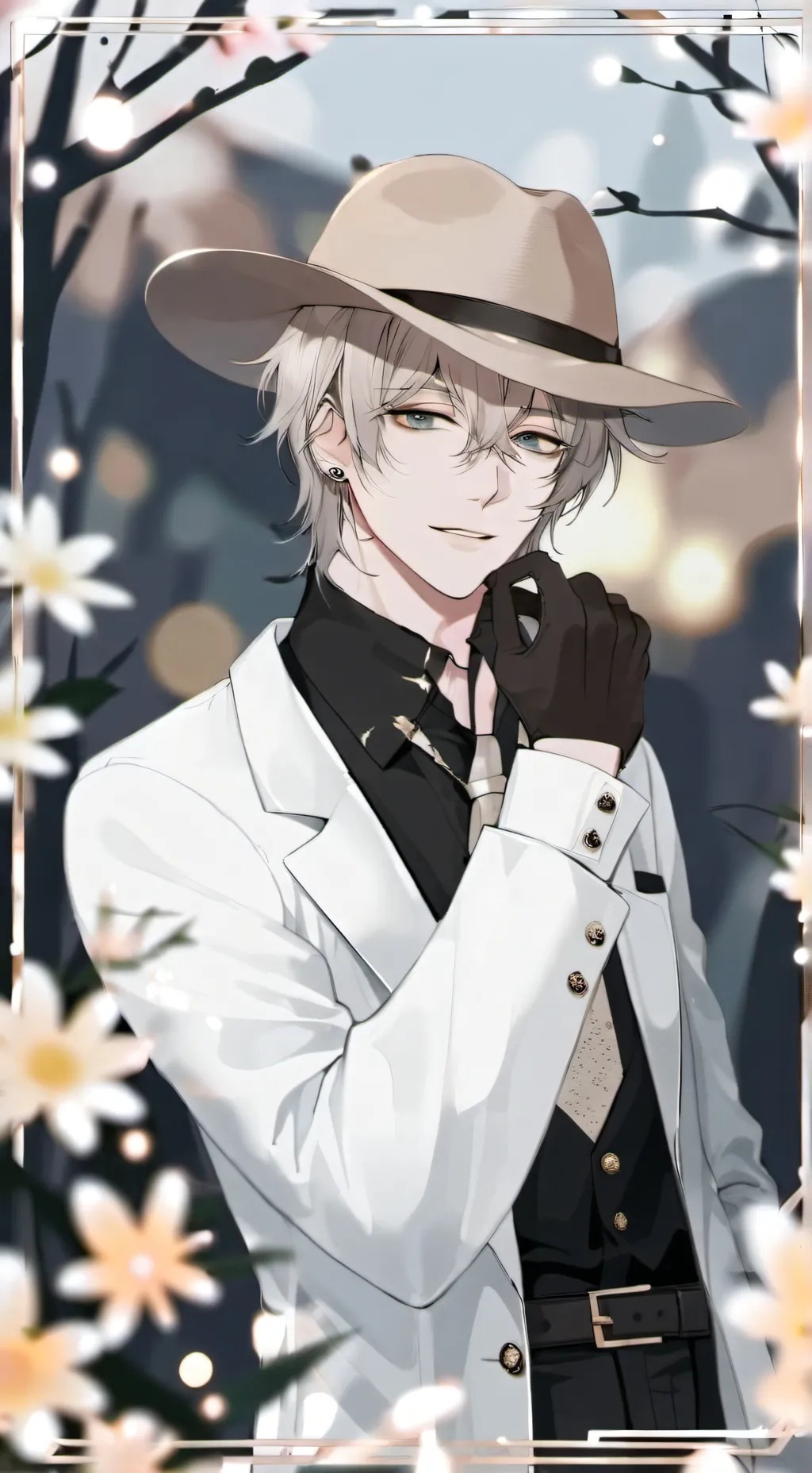 ai character: °Ash° background