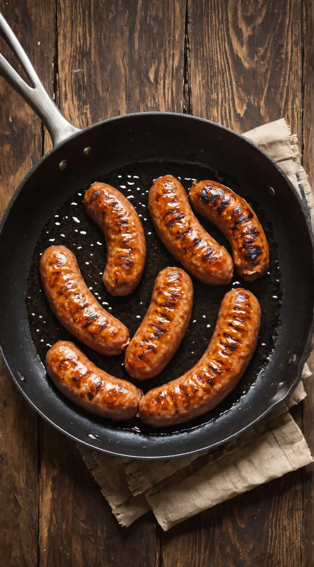 ai character: Sausages background