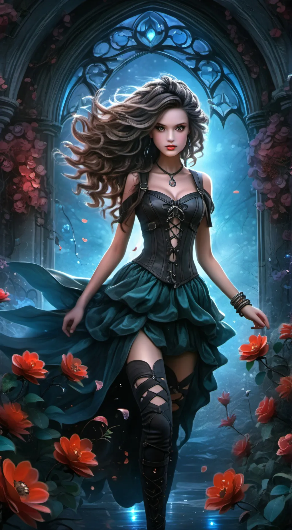 ai character: emily background