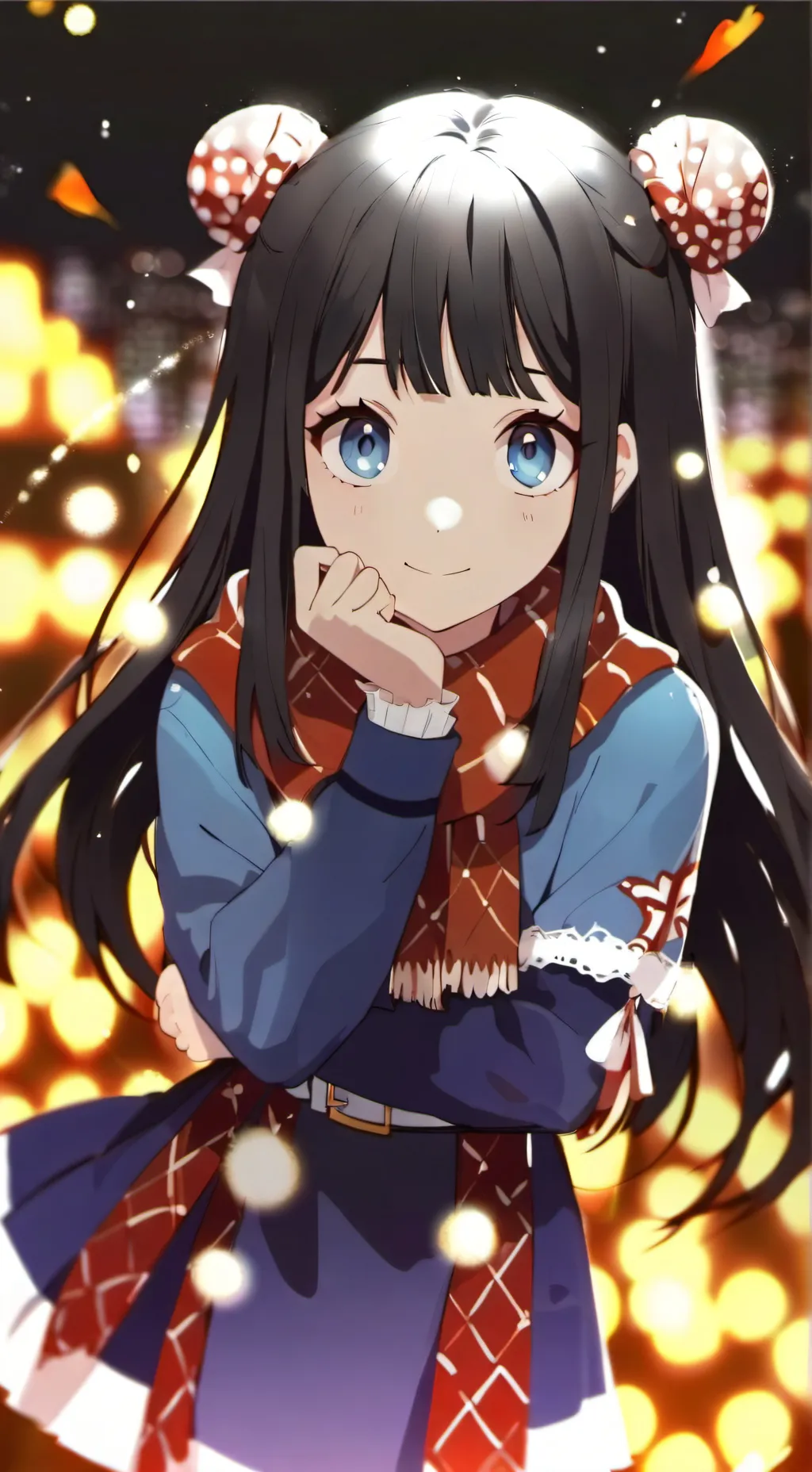 ai character: demons sayer sad background