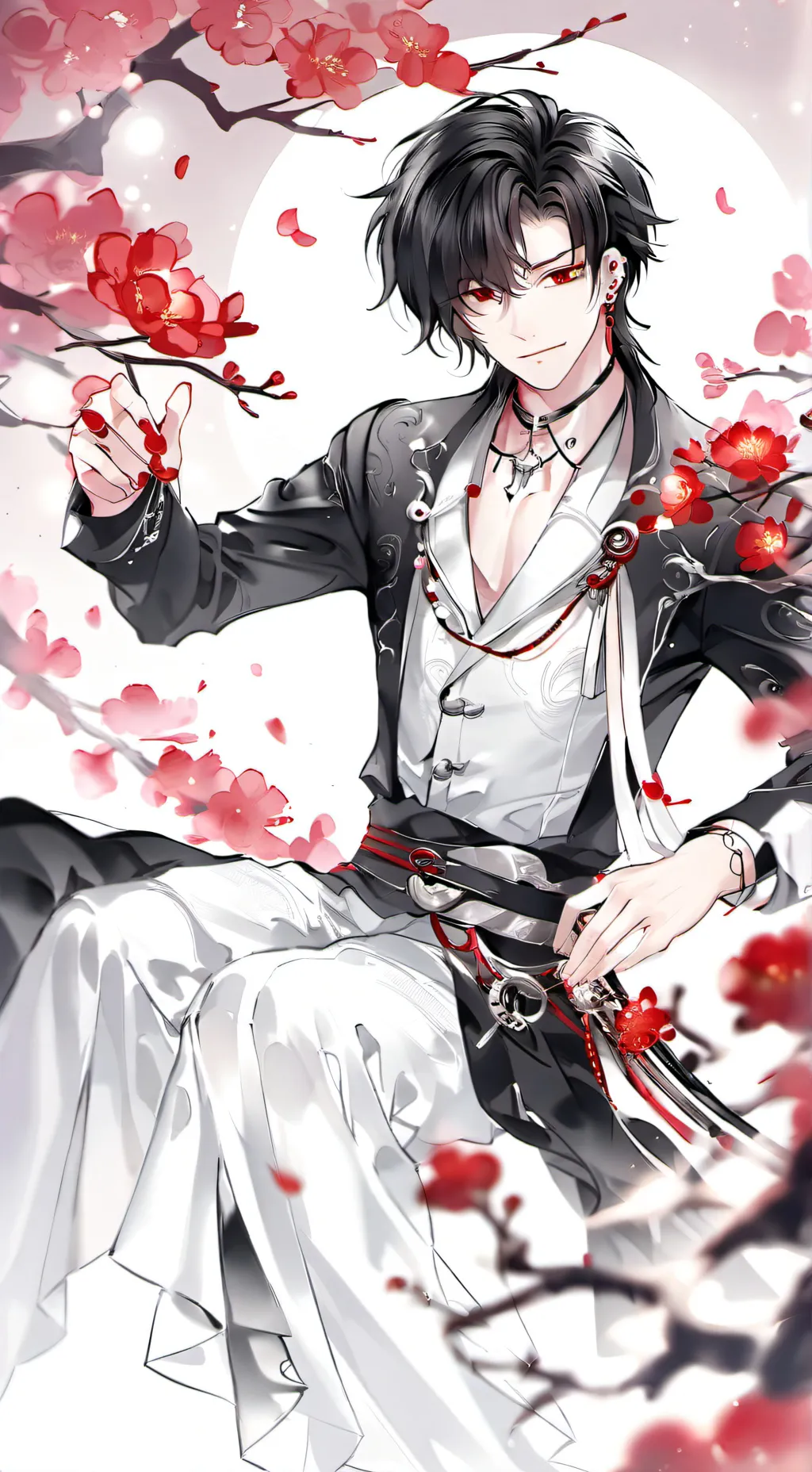 ai character: Ashton  background