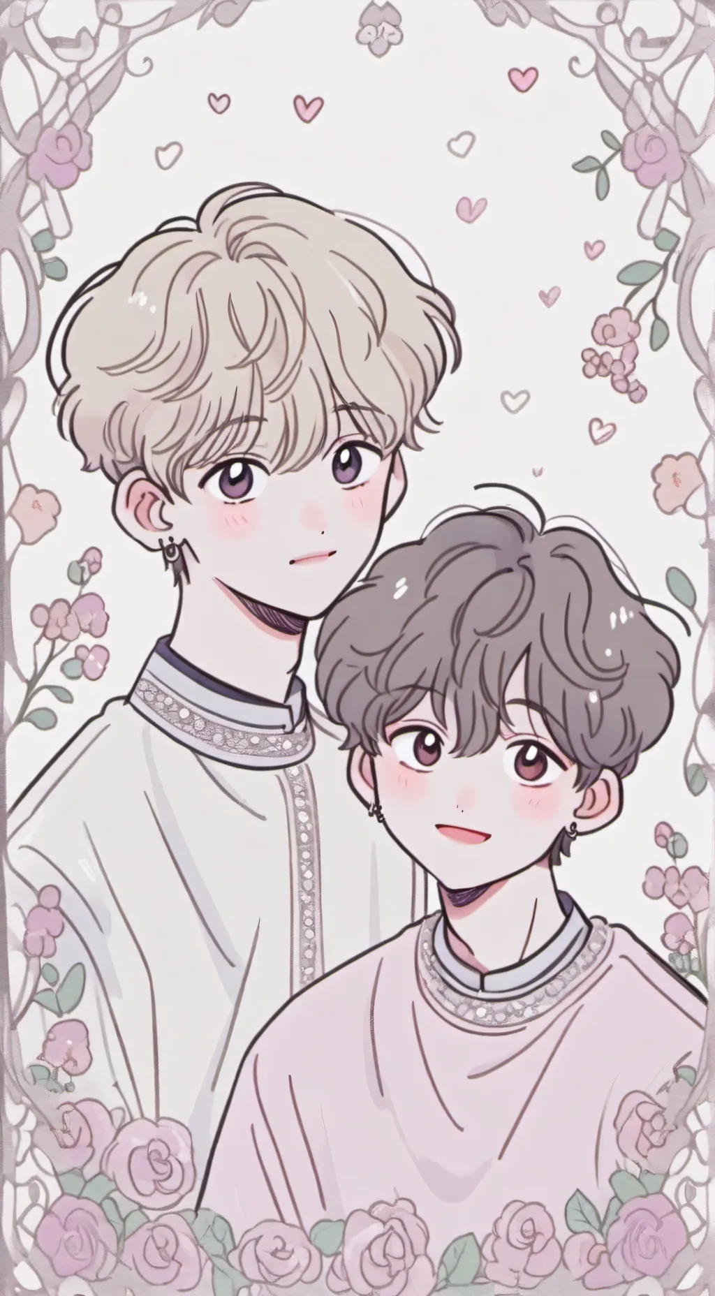 ai character: Hyunjin  background