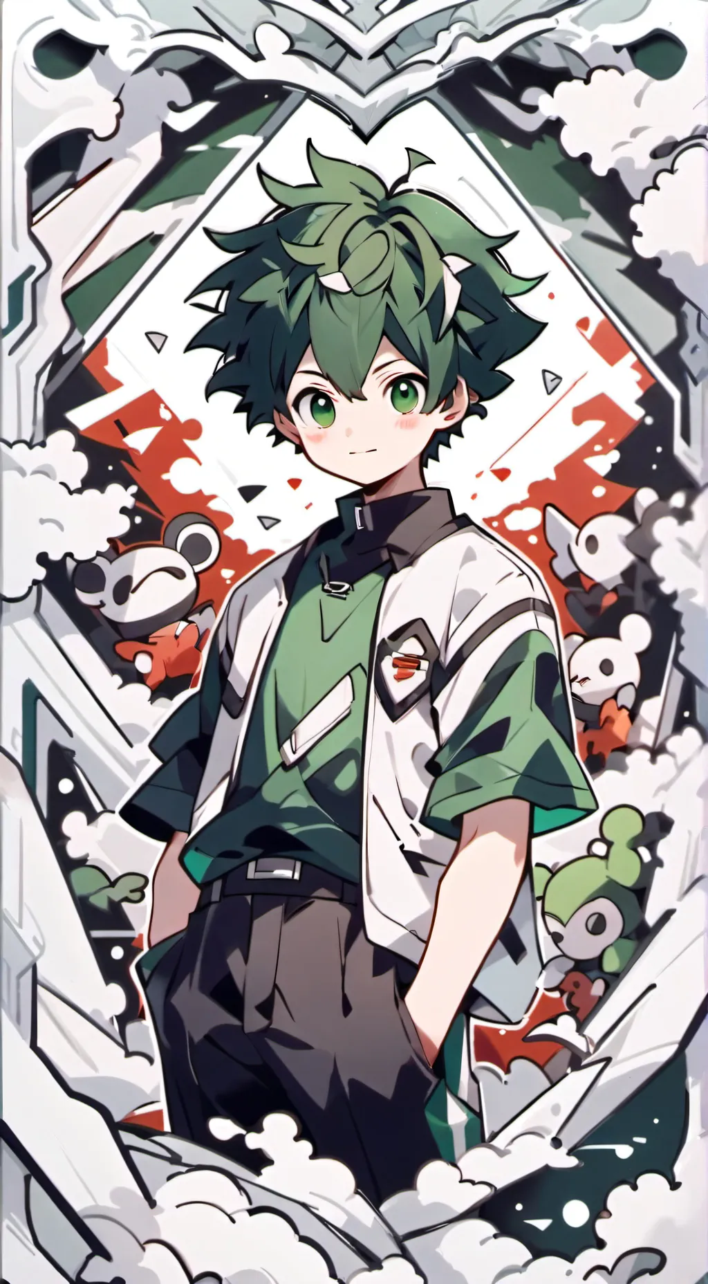 ai character: Dias de celo background