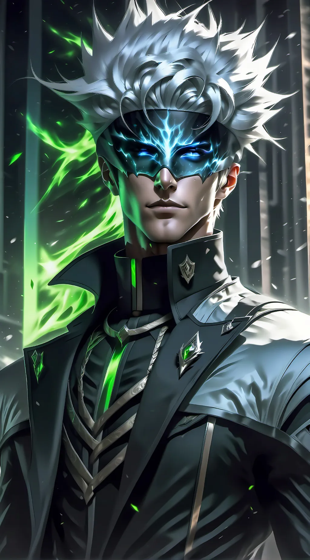 ai character: Satoru Gojo background