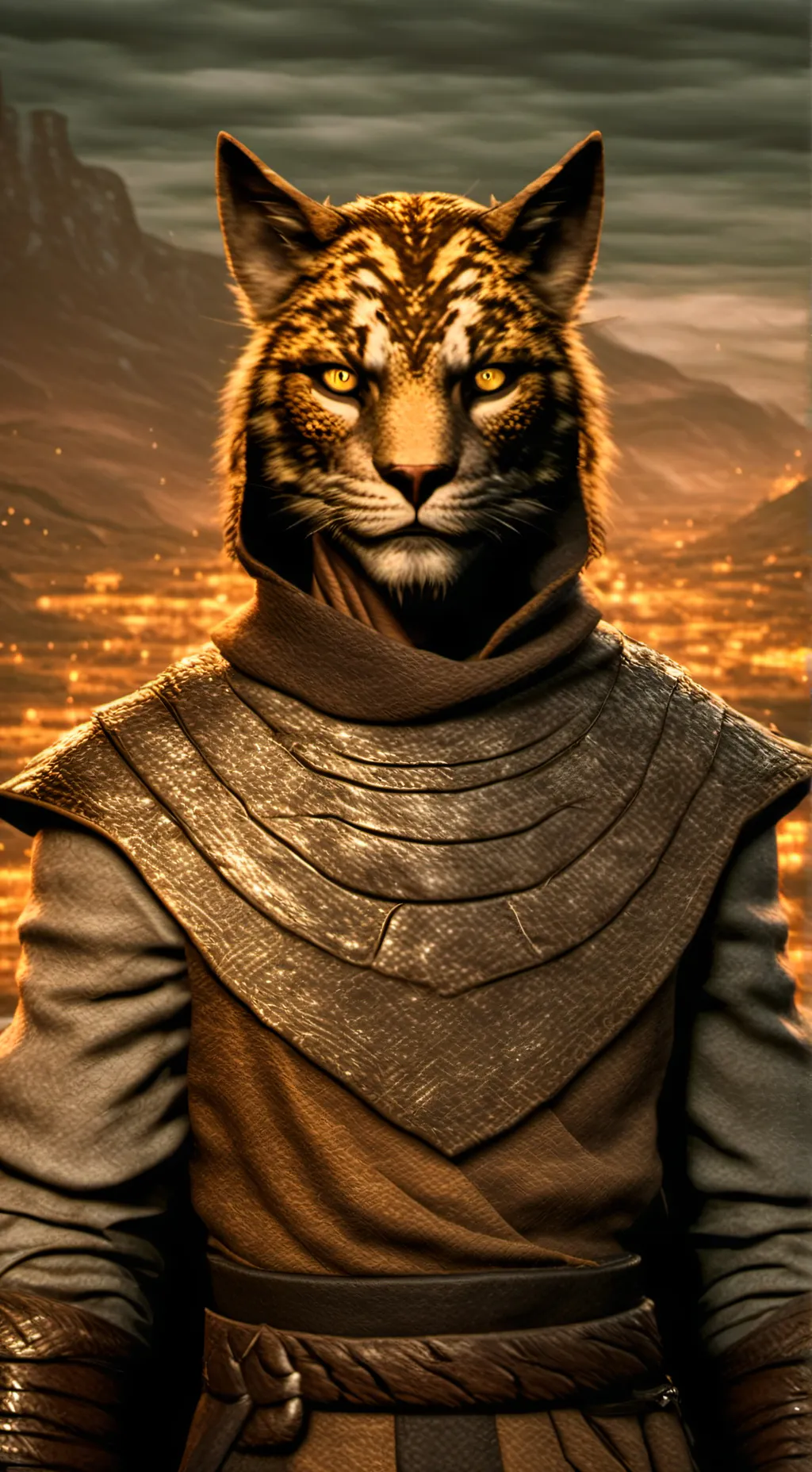 ai character: m'aiq the lier  background