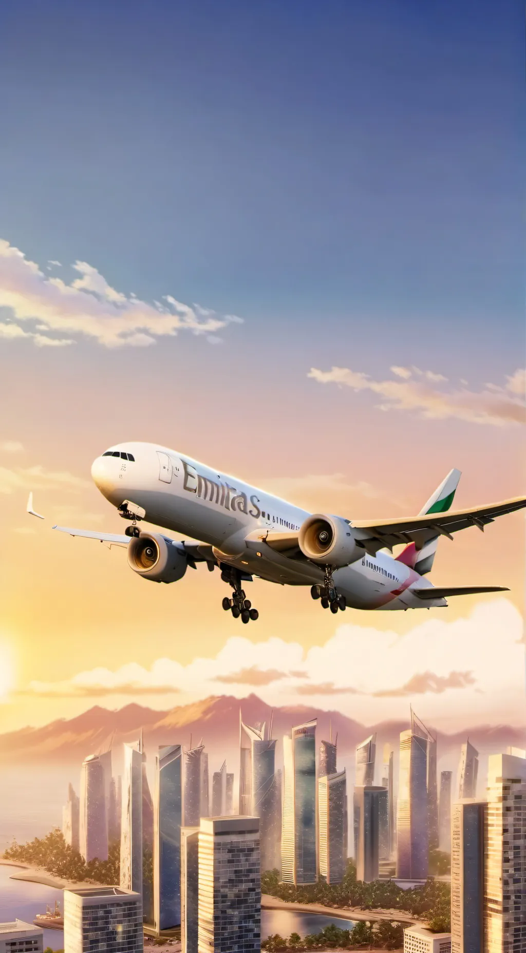 ai character: Boeing 777 background