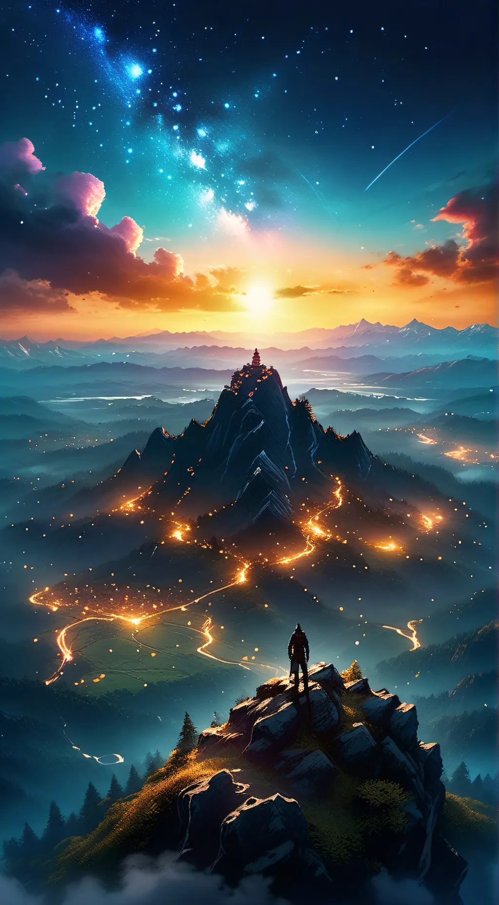 ai character: Mha- SleepOver background