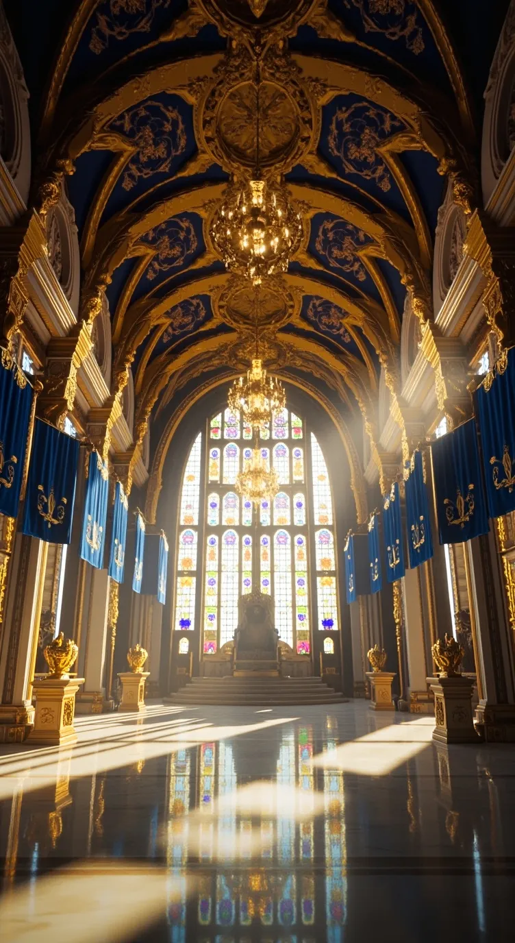 ai character: Kingdom Of Valoria background