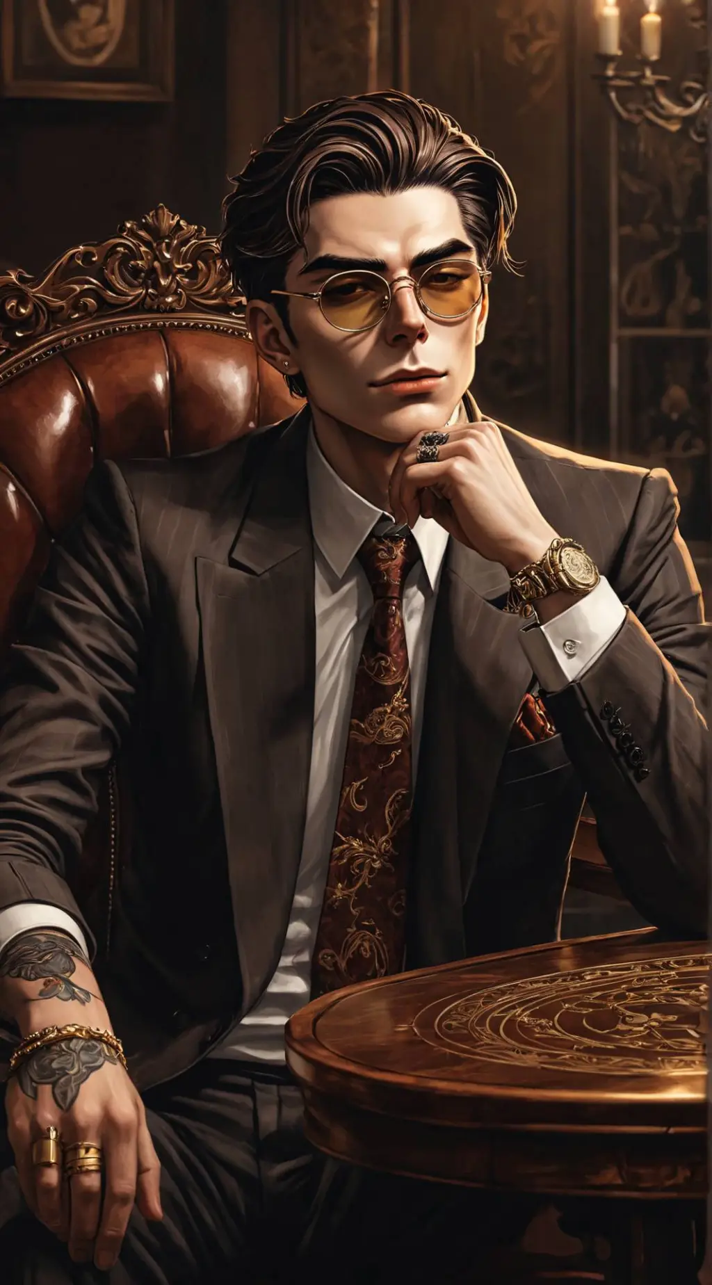 ai character: Dominik Amati background