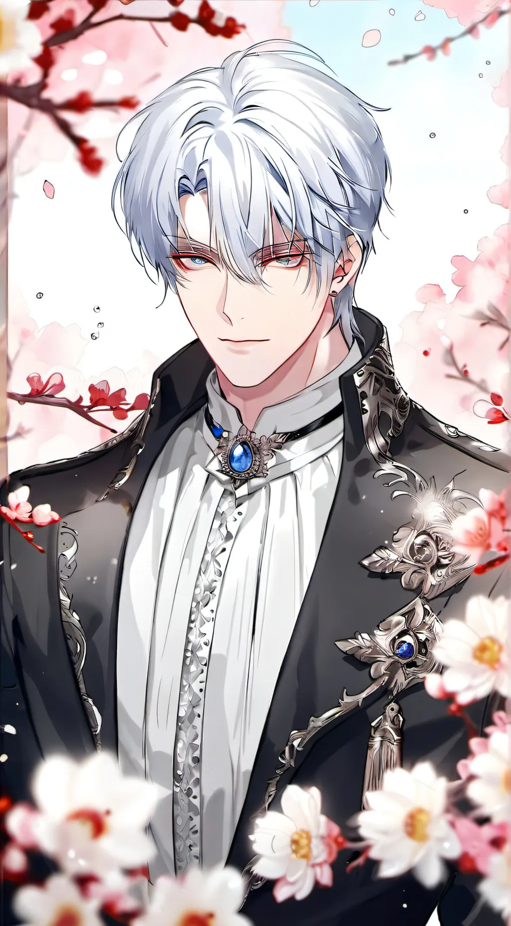 ai character: king satoru gojo  background