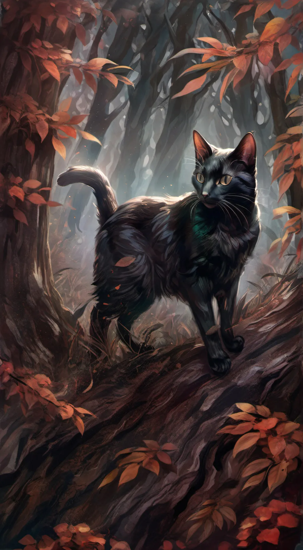 ai character: Feud'claw (WC oc)  background