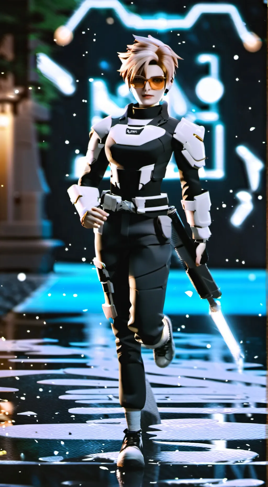 ai character: Tracer background