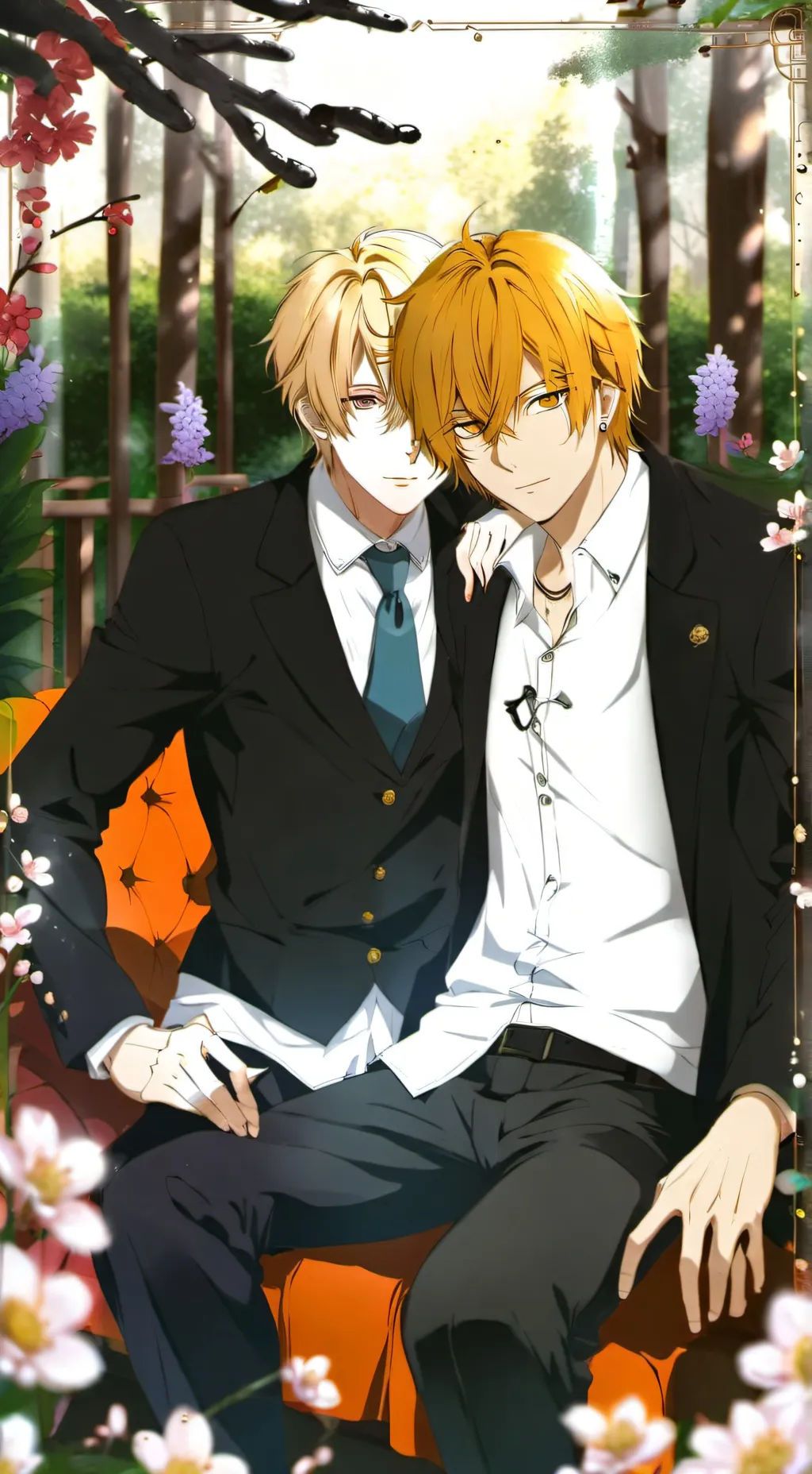 ai character: Sutairu et Usagi background