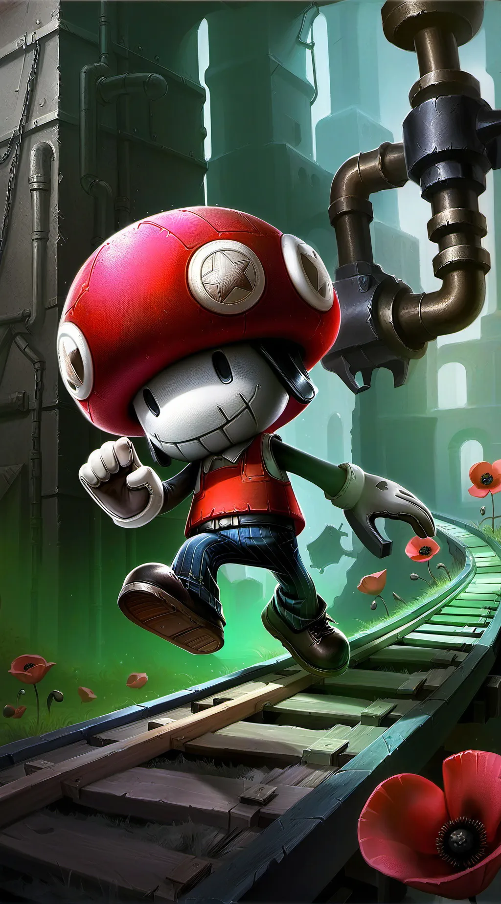 ai character: catnap final boss background