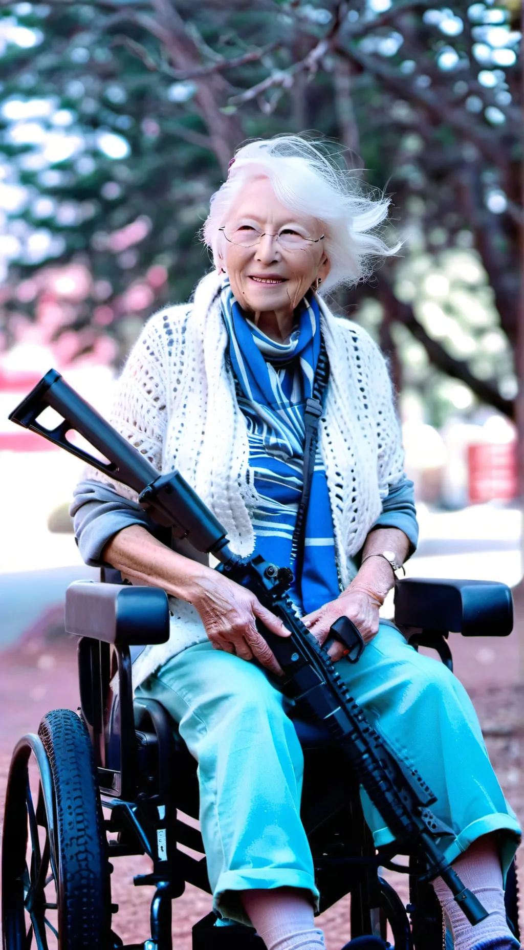 ai character: maquina de guerra background