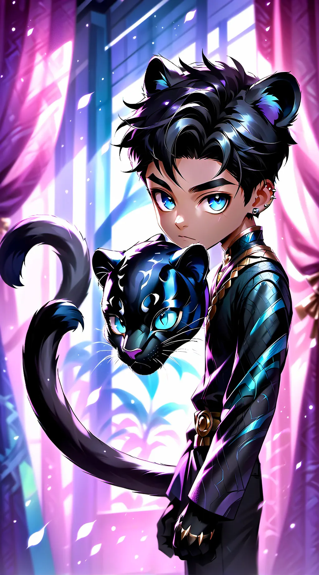 ai character: Panthera Spirit background