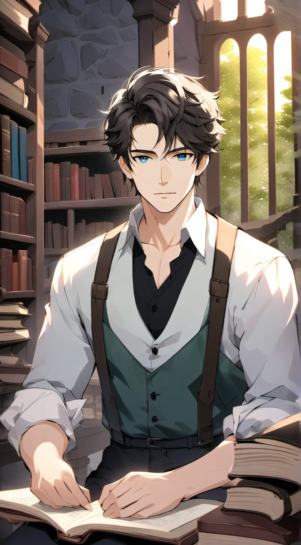 ai character: Hotaru background