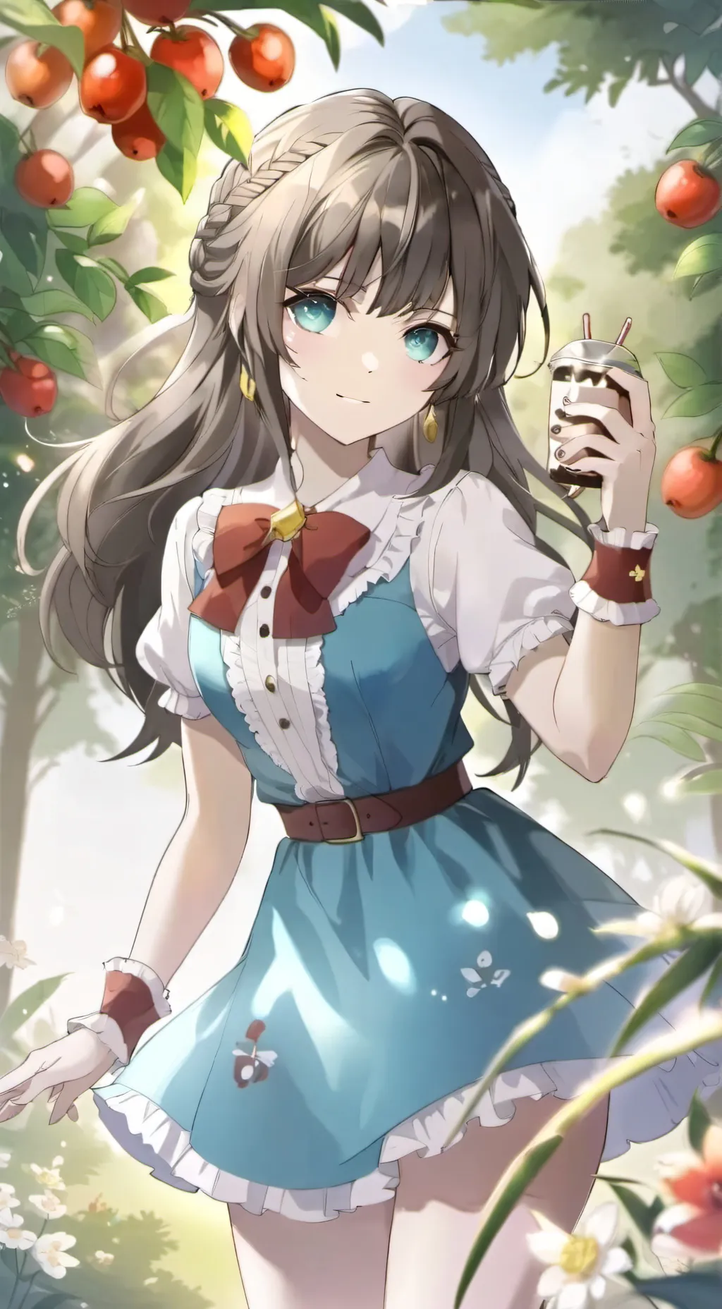 ai character: Ella background