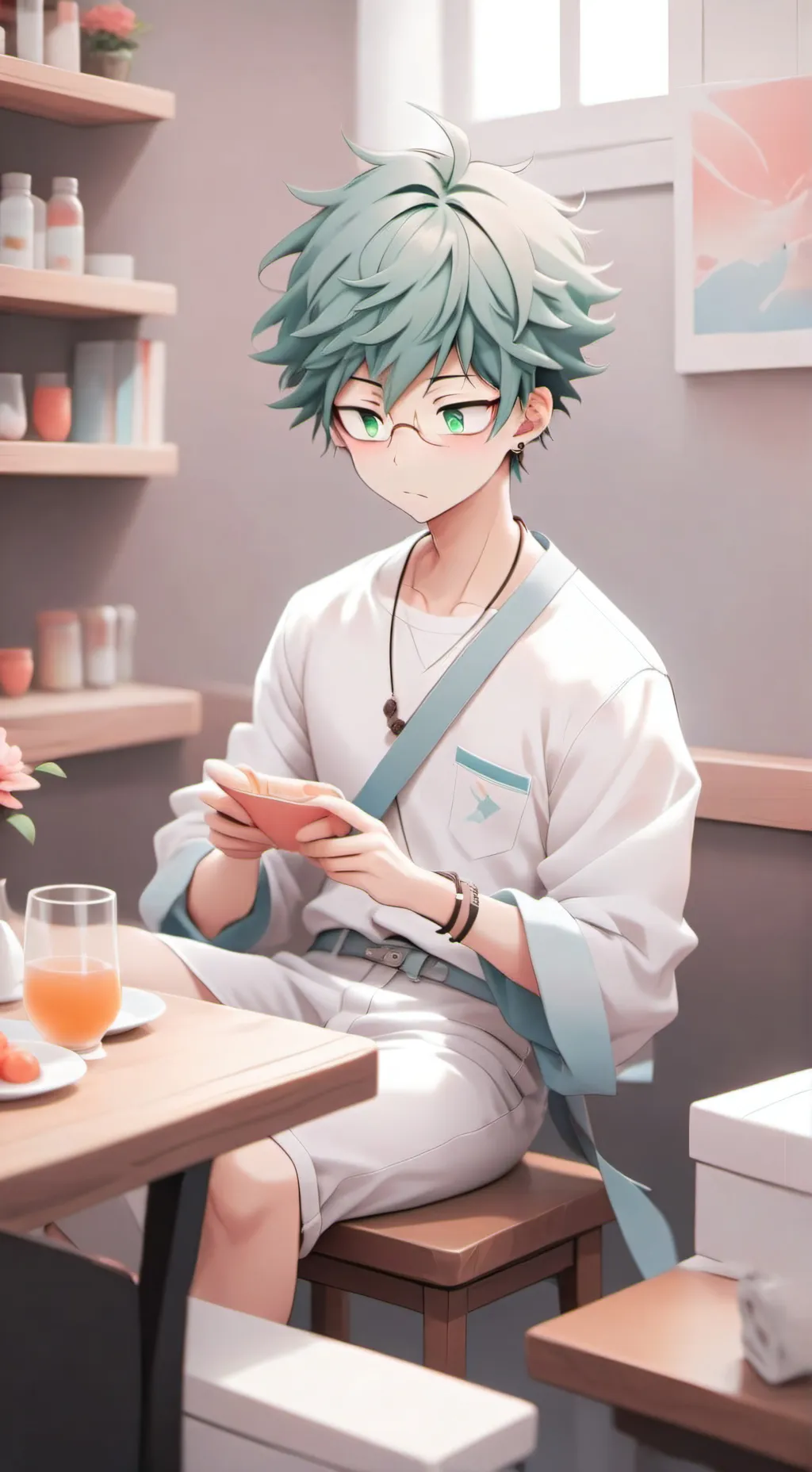 ai character: 🥦Bakudeku💥 background