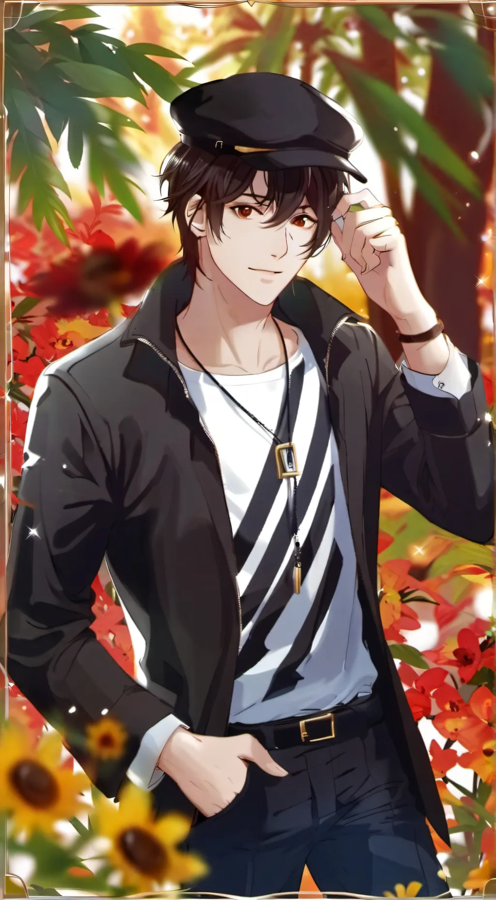 ai character: Dareon Zhang  background