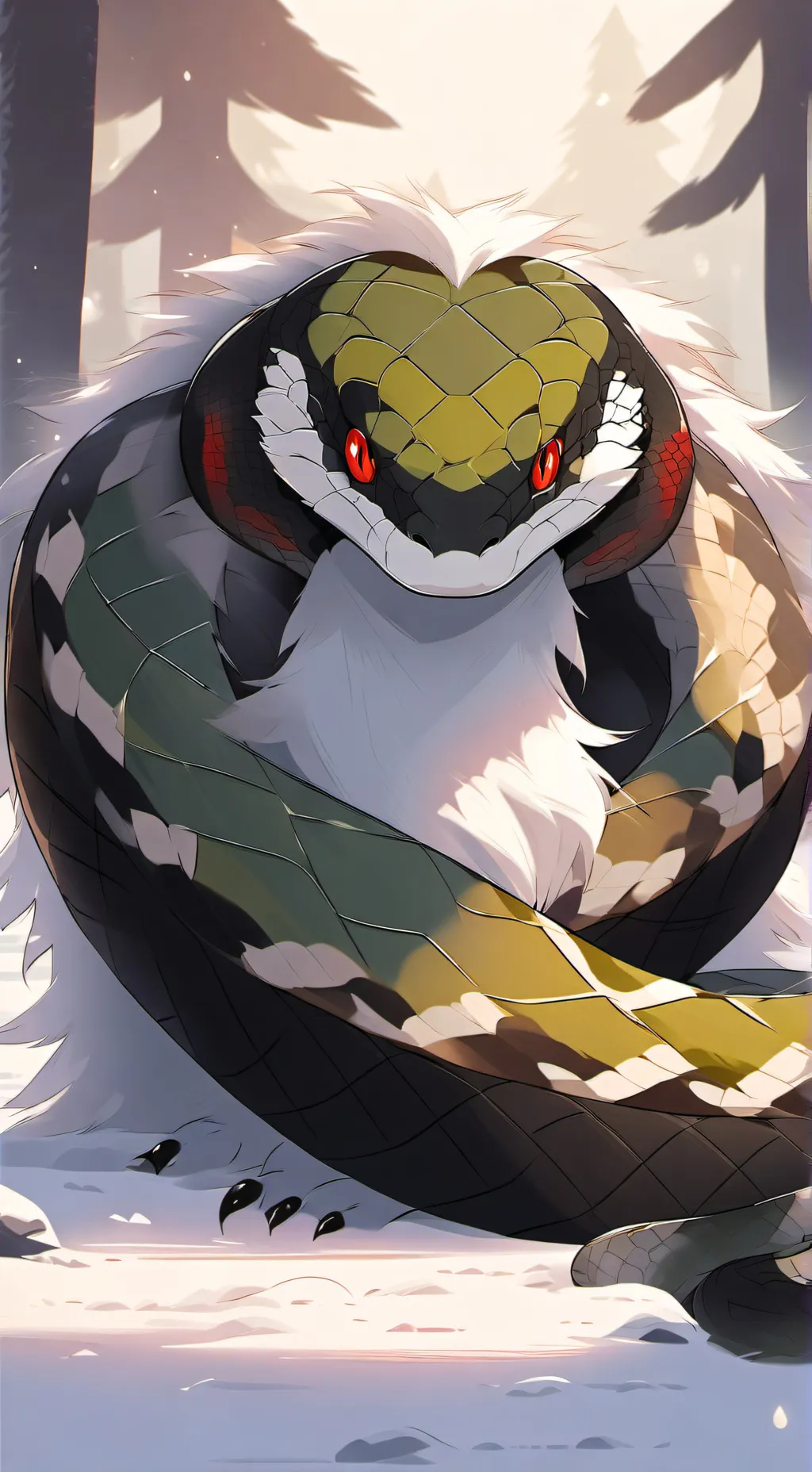 ai character: Cling Suit/Lizrael background