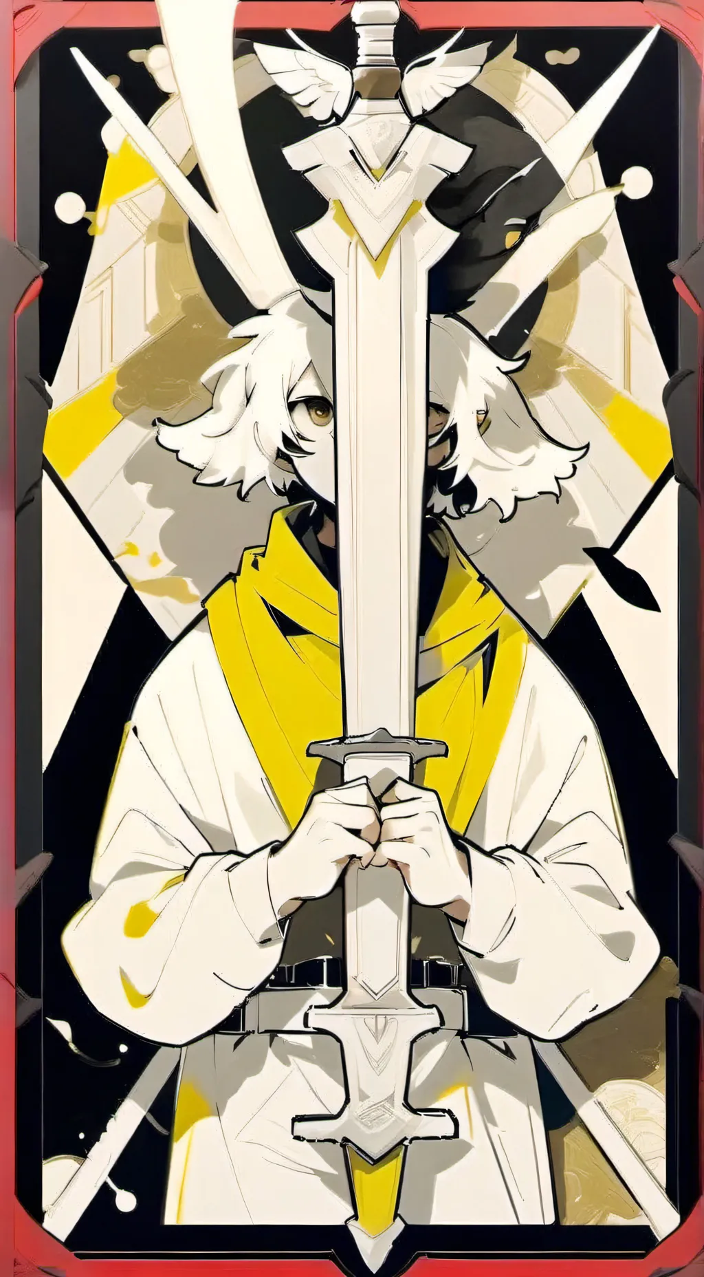 ai character: 😈😇:3 background