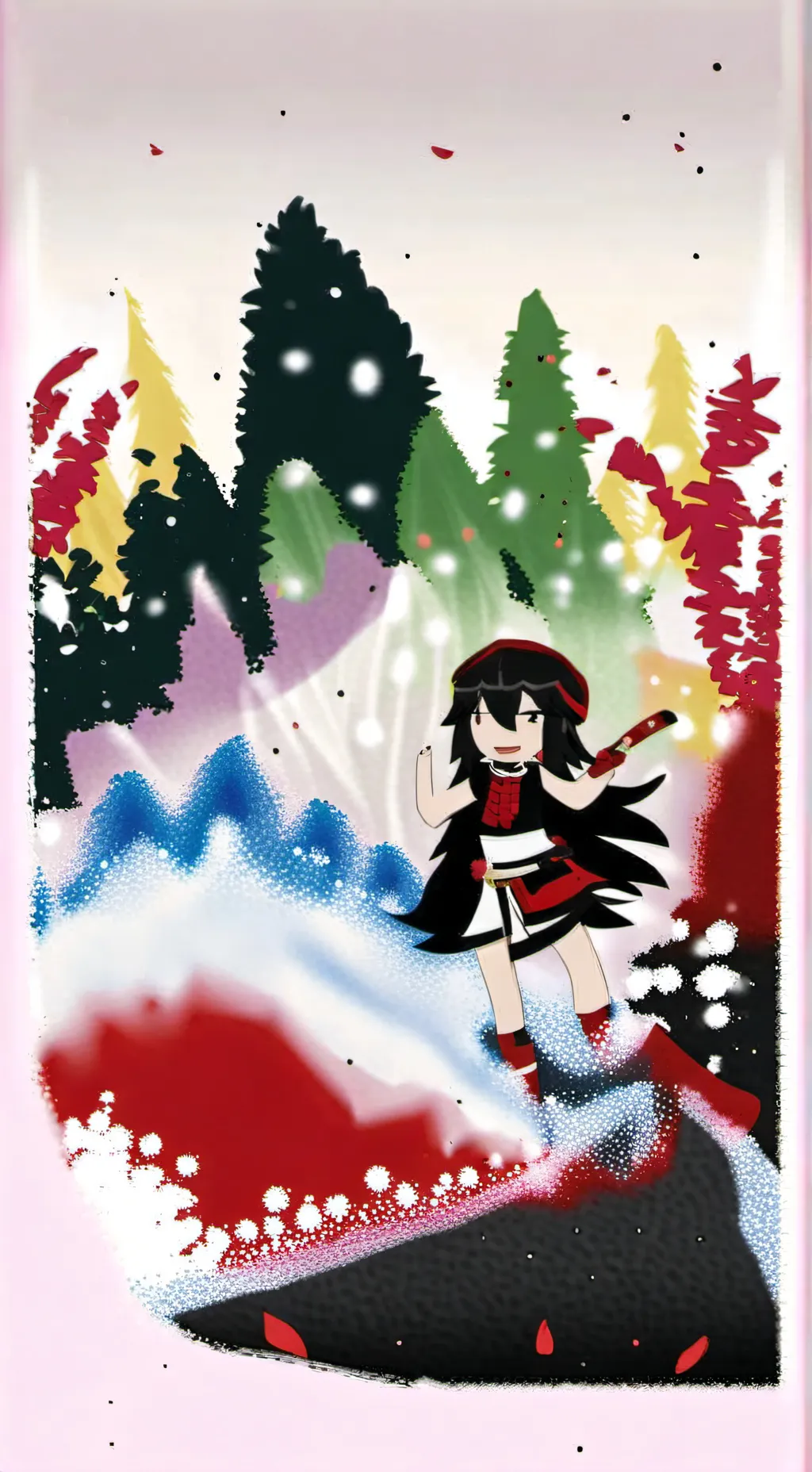 ai character: demon slayer background