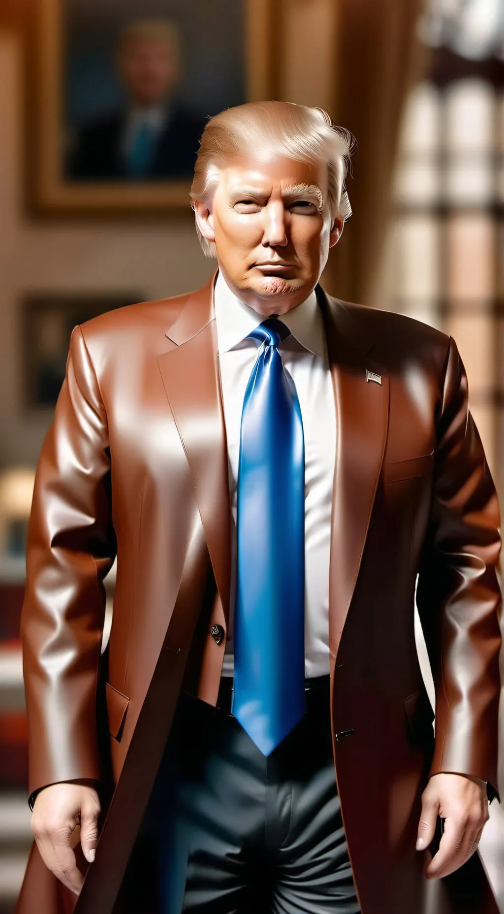 ai character: Donald trump background